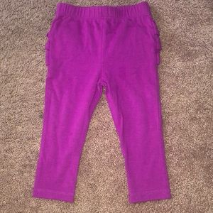 Toddler girl ruffle butt leggings